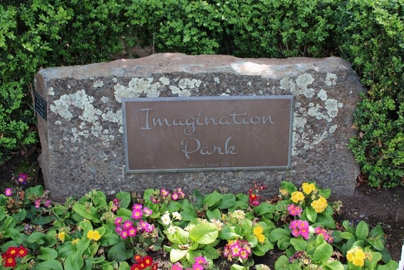 Imagination Park Plaque image. Click for full size.