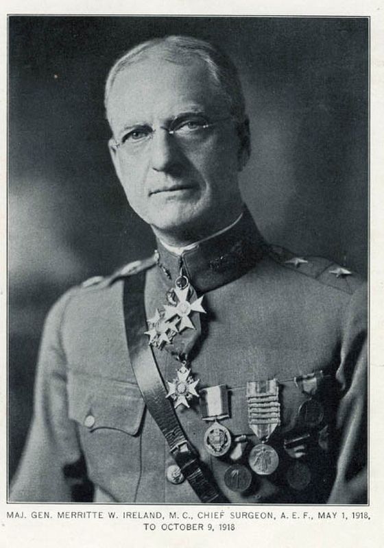 Major General Merritte W. Ireland, Medical Corps, Chief Surgeon image. Click for full size.