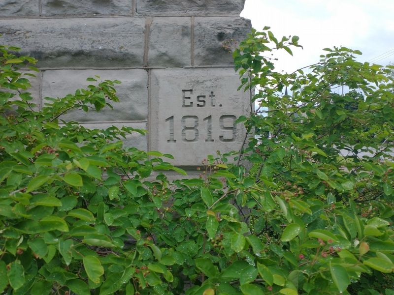 First Congregational Church Cornerstone. Click for full size. First Congregational Church Cornerstone image. Click for full size.