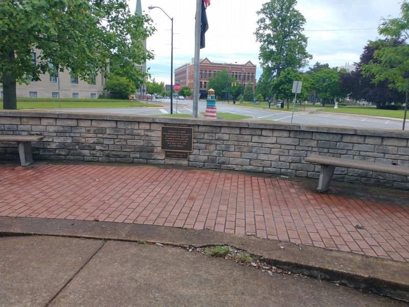 Veterans Memorial Park Marker. Click for full size. Veterans Memorial Park Marker image. Click for full size.