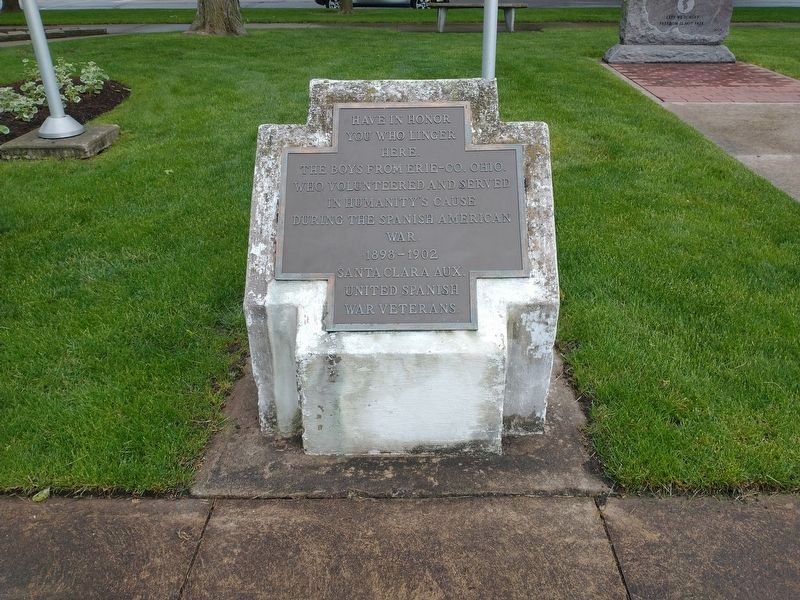 Erie County Spanish American War Memorial image. Click for full size.