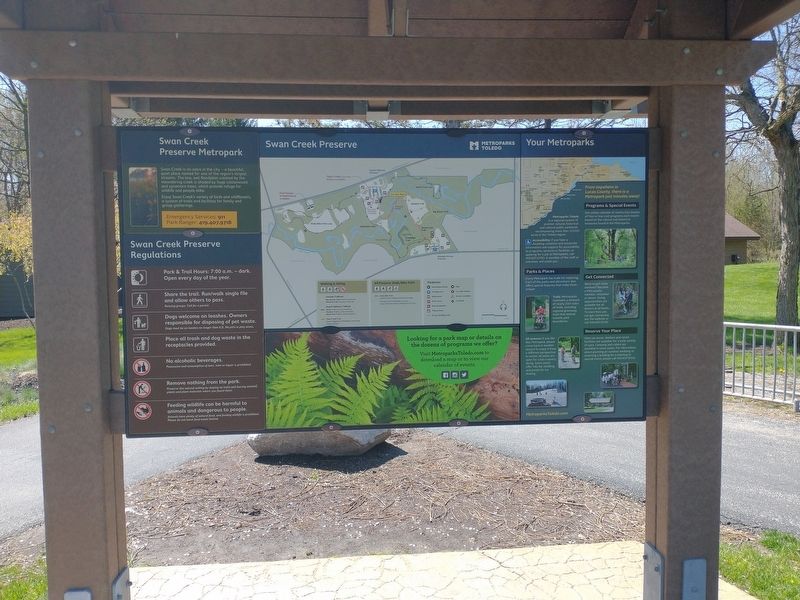 Swan Creek Preserve Marker image. Click for full size.