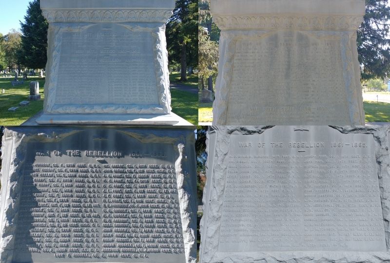 Waterville Civil War Memorial image. Click for full size.