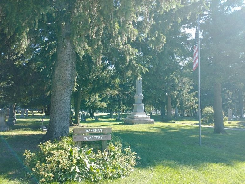 Waterville Civil War Memorial image. Click for full size.
