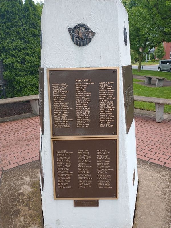 Erie County Veterans Memorial image. Click for full size.