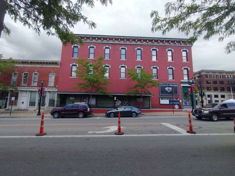 Taber Block Built 1872 Marker. Click for full size. Taber Block Built 1872 Marker image. Click for full size.