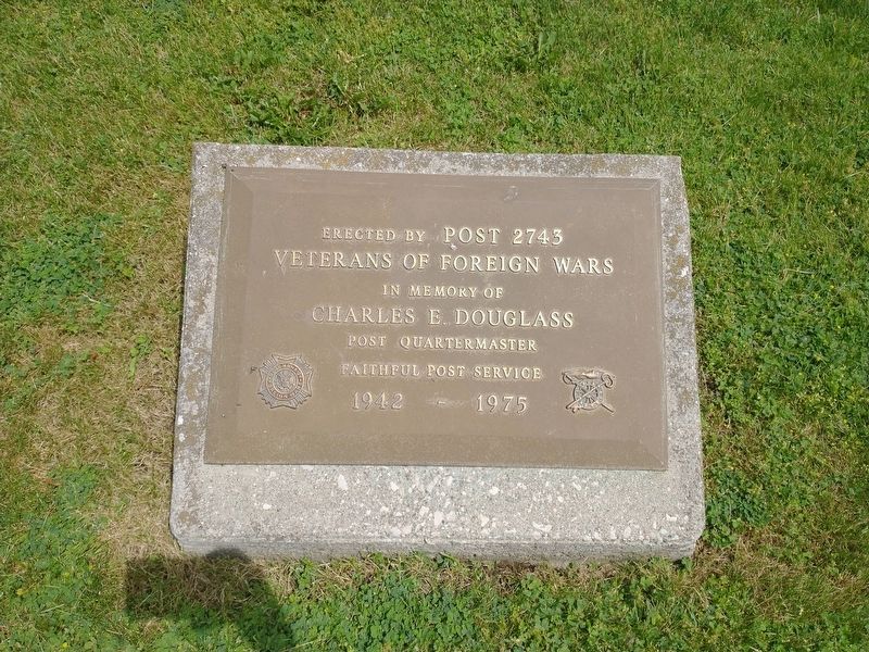 Charles E. Douglass Marker image. Click for full size.