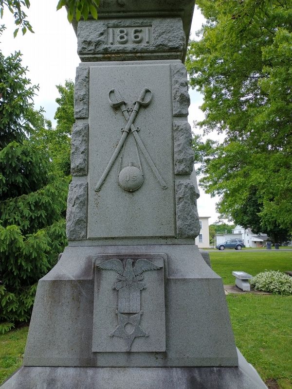 Ridgefield Township Veterans Memorial image. Click for full size.