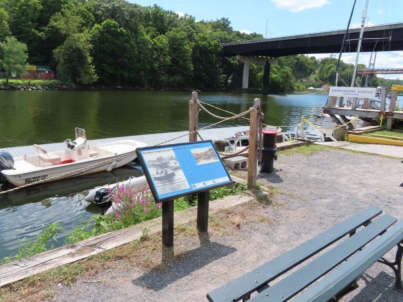 Rondout-Sleighsburg Ferry: <i>Riverside</i>, a.k.a. <i>Skillypot</i> Marker image. Click for full size.