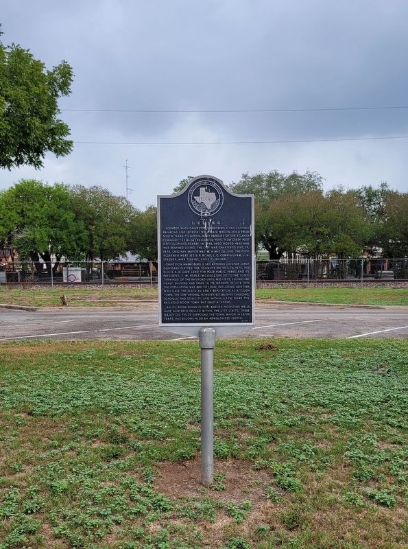 City of Luling Marker image. Click for full size.