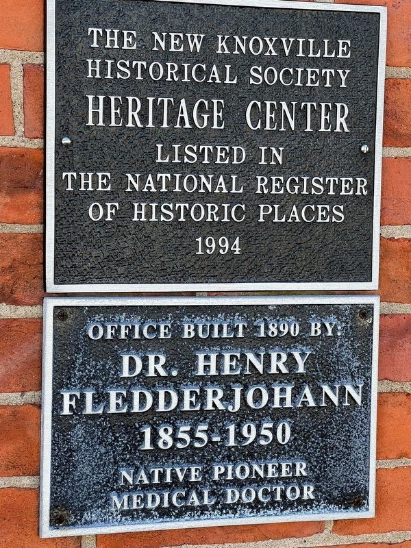 Dr. Henry Fledderjohann 1855-1950 Marker image. Click for full size.