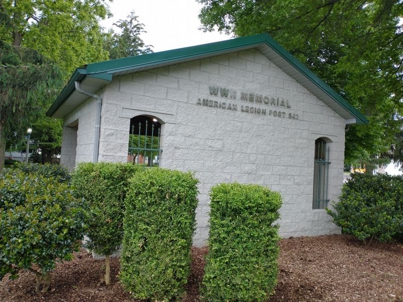Monroeville World War II Memorial image. Click for full size.