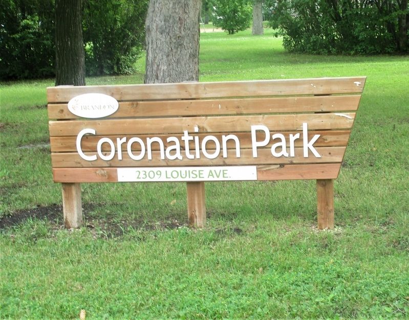 Coronation Park Marker image. Click for full size.