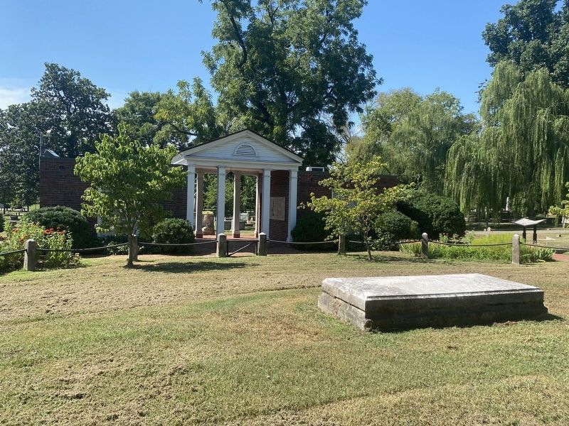 Nashville City Cemetery Marker image. Click for full size.
