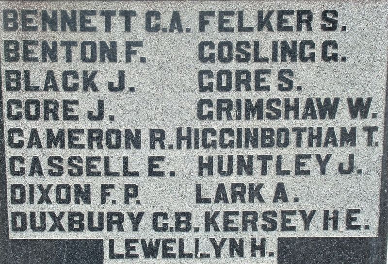 Elkhorn Veterans Memorial image. Click for full size.