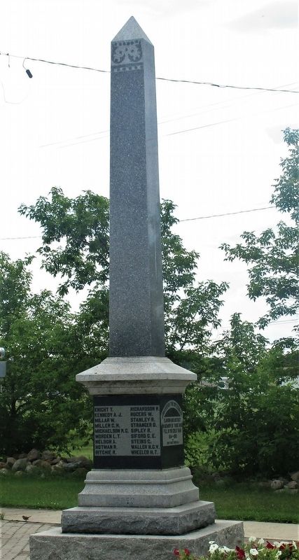 Elkhorn Veterans Memorial. Click for full size. Elkhorn Veterans Memorial image. Click for full size.
