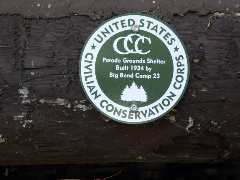 Recently added marker on the shelter building image. Click for full size.