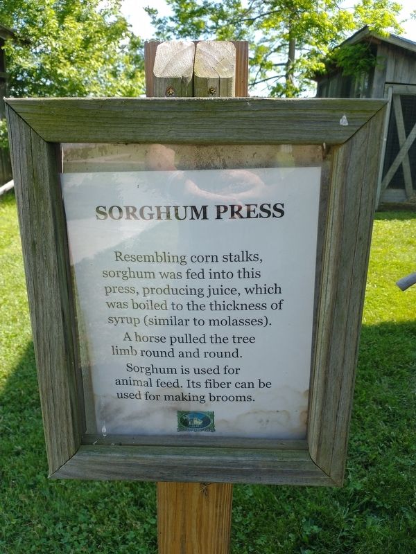 Shorghum Press Marker image. Click for full size.