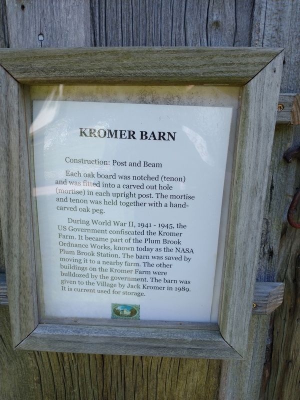 Kromer Barn Marker image. Click for full size.