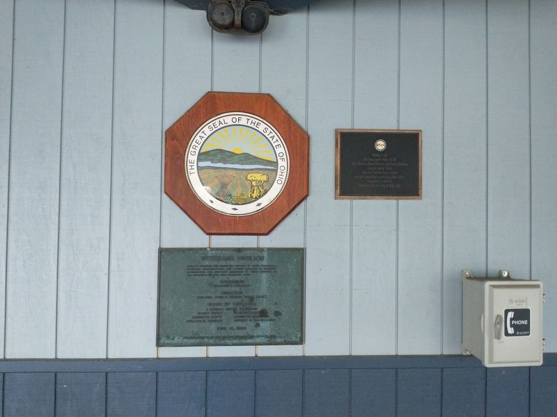 Veterans Pavilion Marker image. Click for full size.