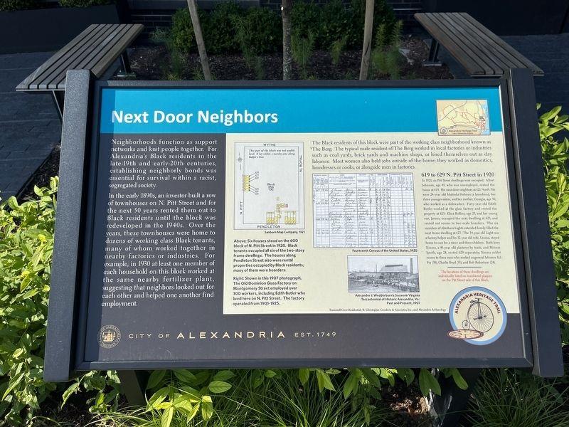 Next Door Neighbors Marker image. Click for full size.