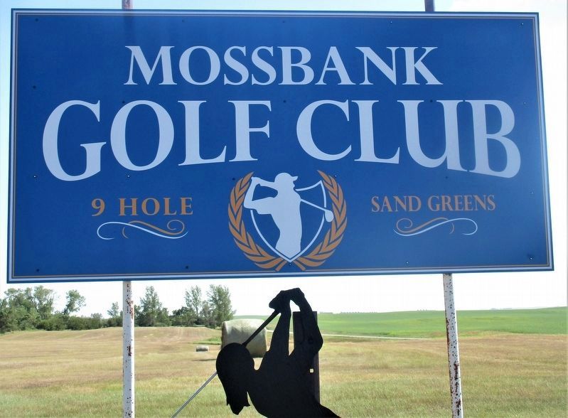 Mossbank Gunnery School Marker image. Click for full size.