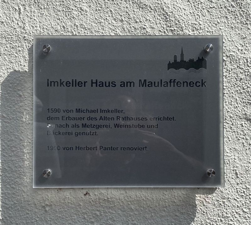 Imkeller Haus am Maulaffeneck Marker image. Click for full size.