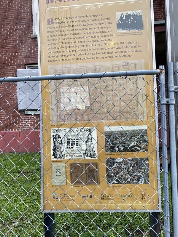 Basin Street Marker image. Click for full size.