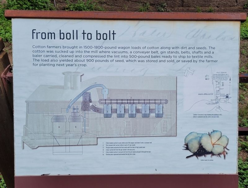 From Boll to Bolt Marker image. Click for full size.