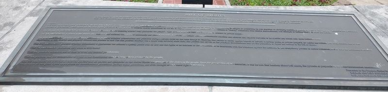 Bill Of Rights Marker image. Click for full size.