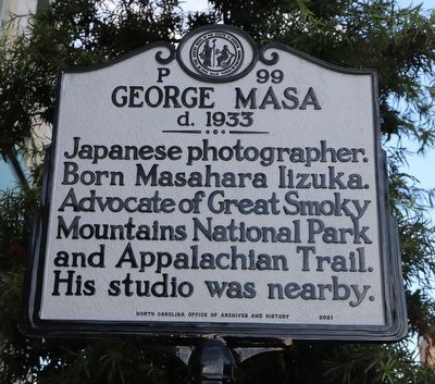 George Masa Marker image. Click for full size.