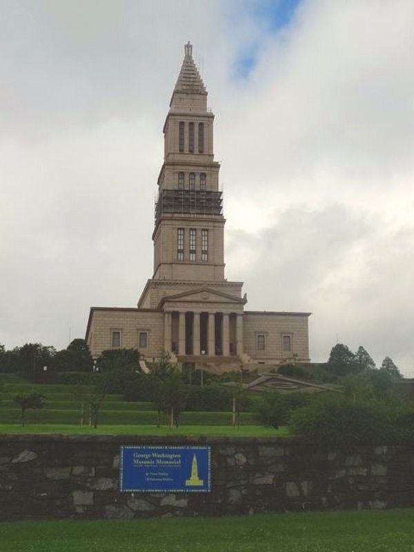 George Washington Masonic National Memorial image. Click for full size.