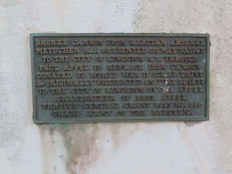 Bronze Cannon Marker image. Click for full size.