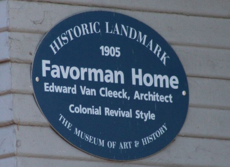 Favorman Home Marker image. Click for full size.