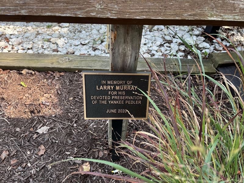 Dedication plaque on the base of the marker image. Click for full size.