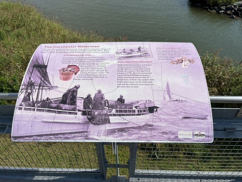 The Dorchester Waterman Marker image. Click for full size.