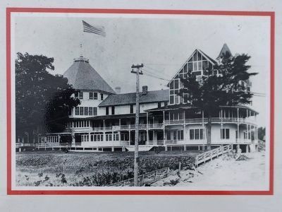 Marker detail: The Avery Beach Hotel� Established in the 1880s image. Click for full size.