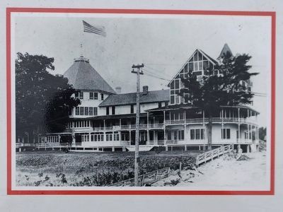Marker detail: The Avery Beach Hotel Established in the 1880s image. Click for full size.