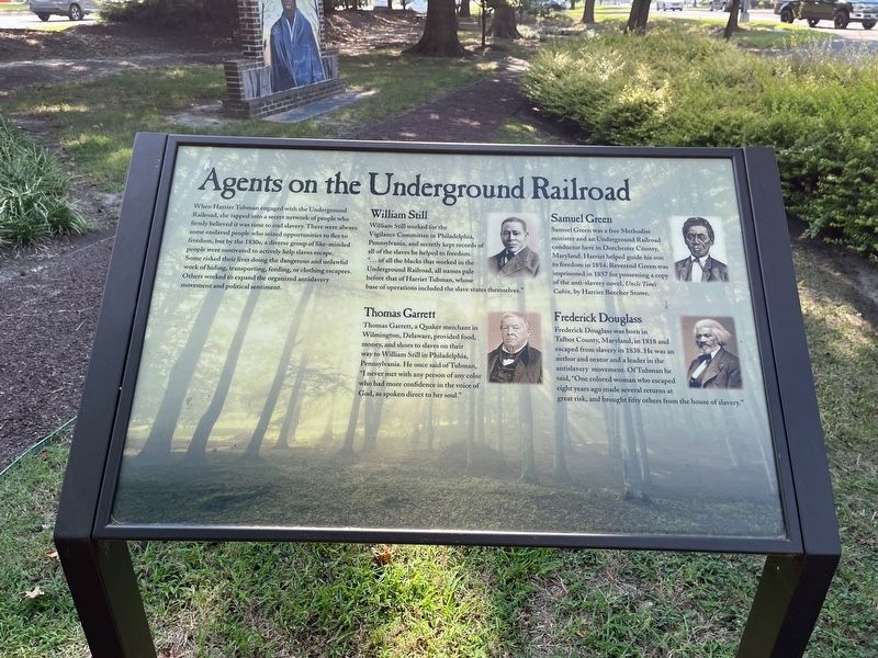 Agents on the Underground Railroad Marker image. Click for full size.