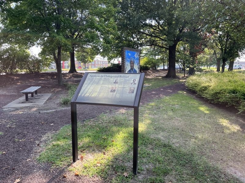 Agents on the Underground Railroad Marker image. Click for full size.