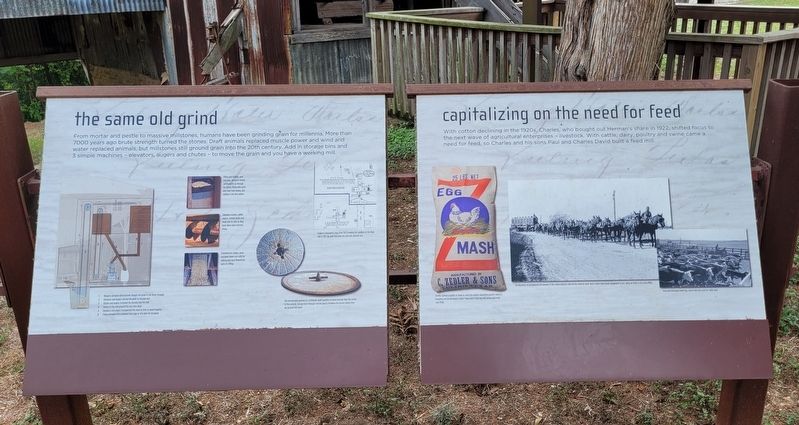 The Capitalizing on the Need for Feed Marker is on the right side of the two markers. Click for full size. The Capitalizing on the Need for Feed Marker is on the right side of the two markers image. Click for full size.