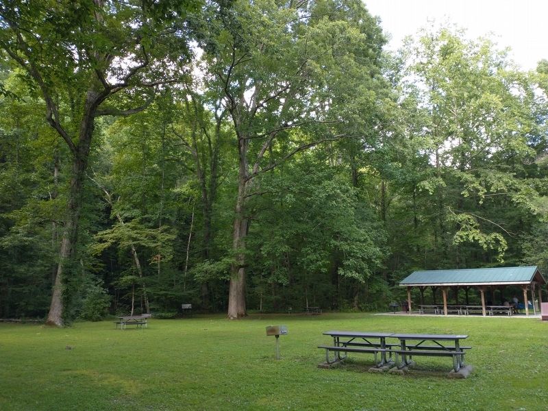 Community Park to National Park Marker image. Click for full size.