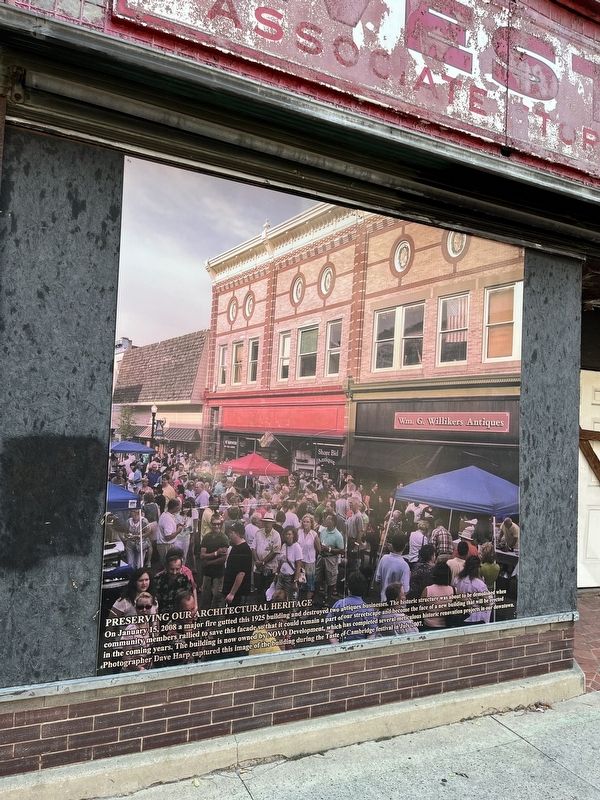 Preserving Our Architectural Heritage Marker image. Click for full size.