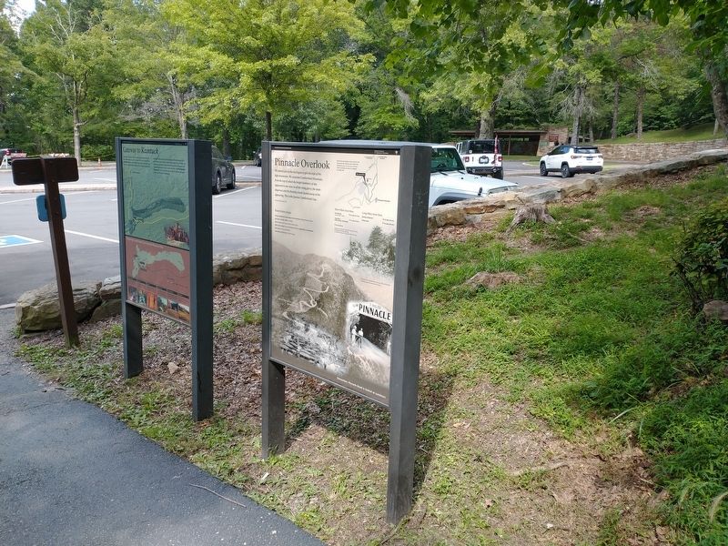 Pinnacle Overlook Marker. Click for full size. Pinnacle Overlook Marker image. Click for full size.