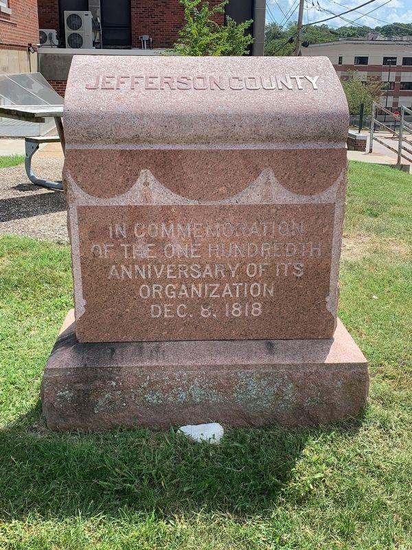 To Commemorate the Removal Of the County Seat From Herculaneum Marker. Click for full size. To Commemorate the Removal Of the County Seat From Herculaneum Marker image. Click for full size.