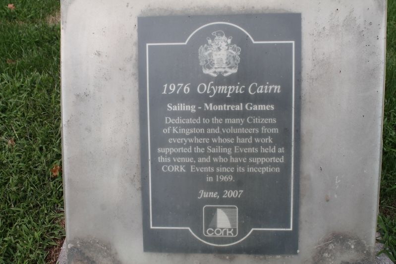 1976 Olympic Cairn Marker image. Click for full size.