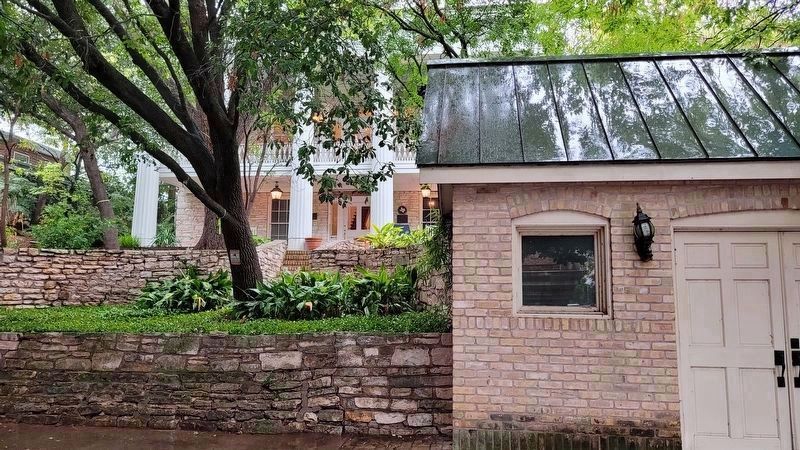 The West Hill Marker is located on back entrance to the house at the alleyway. Click for full size. The West Hill Marker is located on back entrance to the house at the alleyway image. Click for full size.