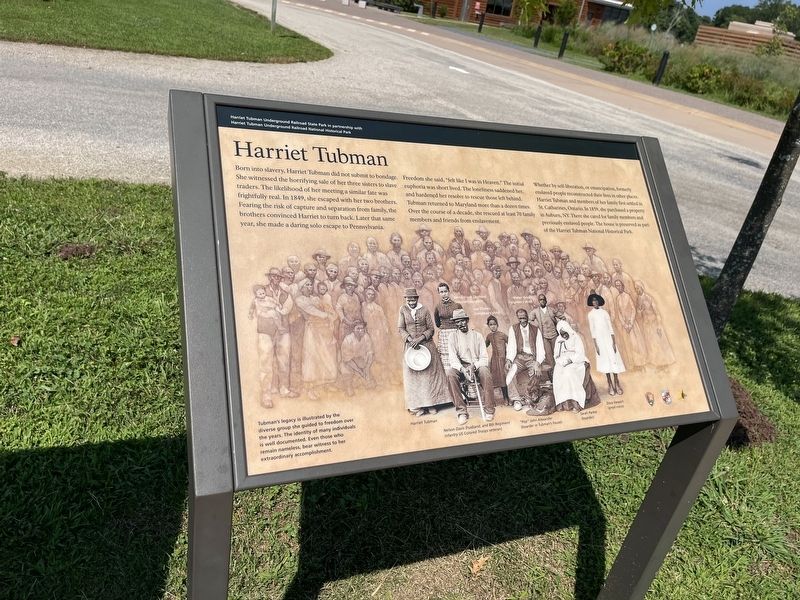 Harriet Tubman Marker image. Click for full size.