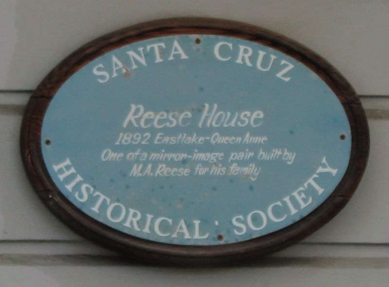 Reese House Marker image. Click for full size.