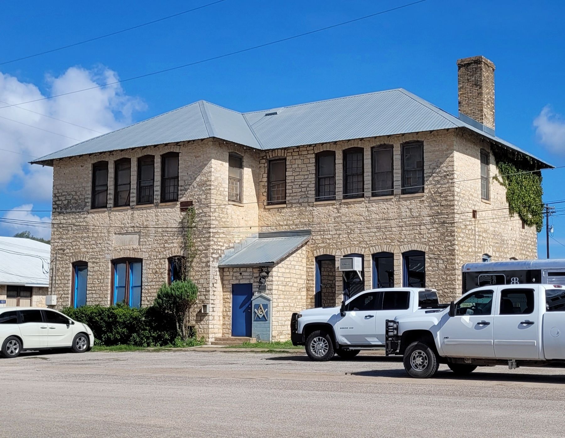 The view of the Dripping Springs Academy from the street image. Click for full size.